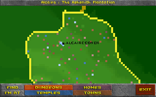 Map to Alcaire Coven