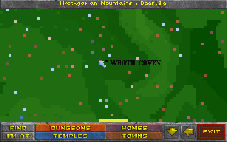 Map to the Wroth Coven