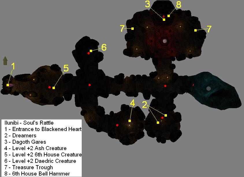 map
of Ilunibi, Soul's Rattle
